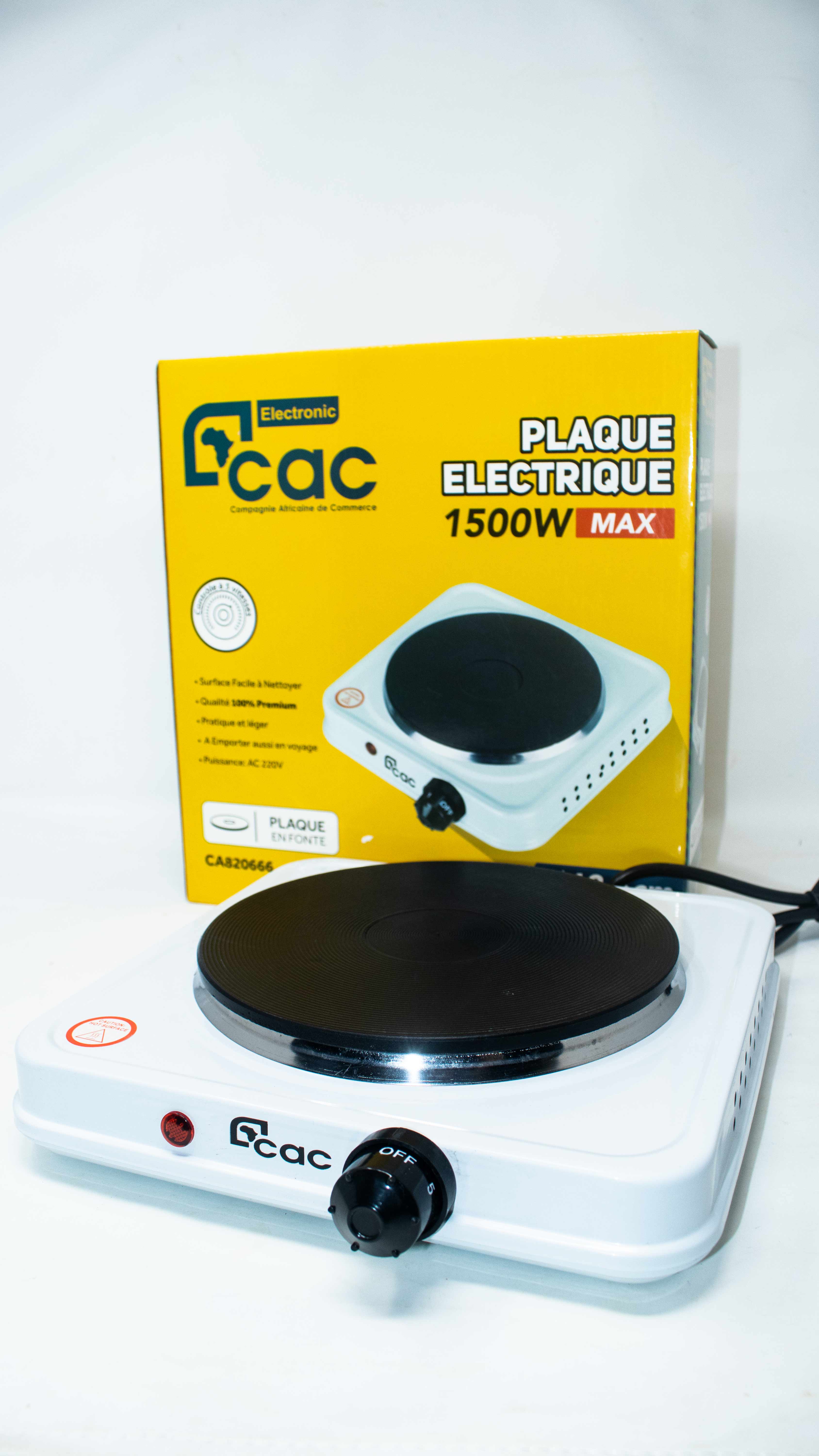 CAC SENEGAL Plaque Electrique CAC 1500W