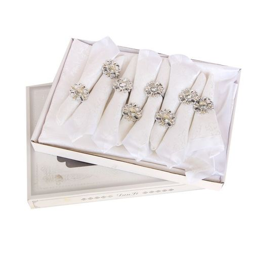 Set de 6 Nappes de Tables avec 8 torchons