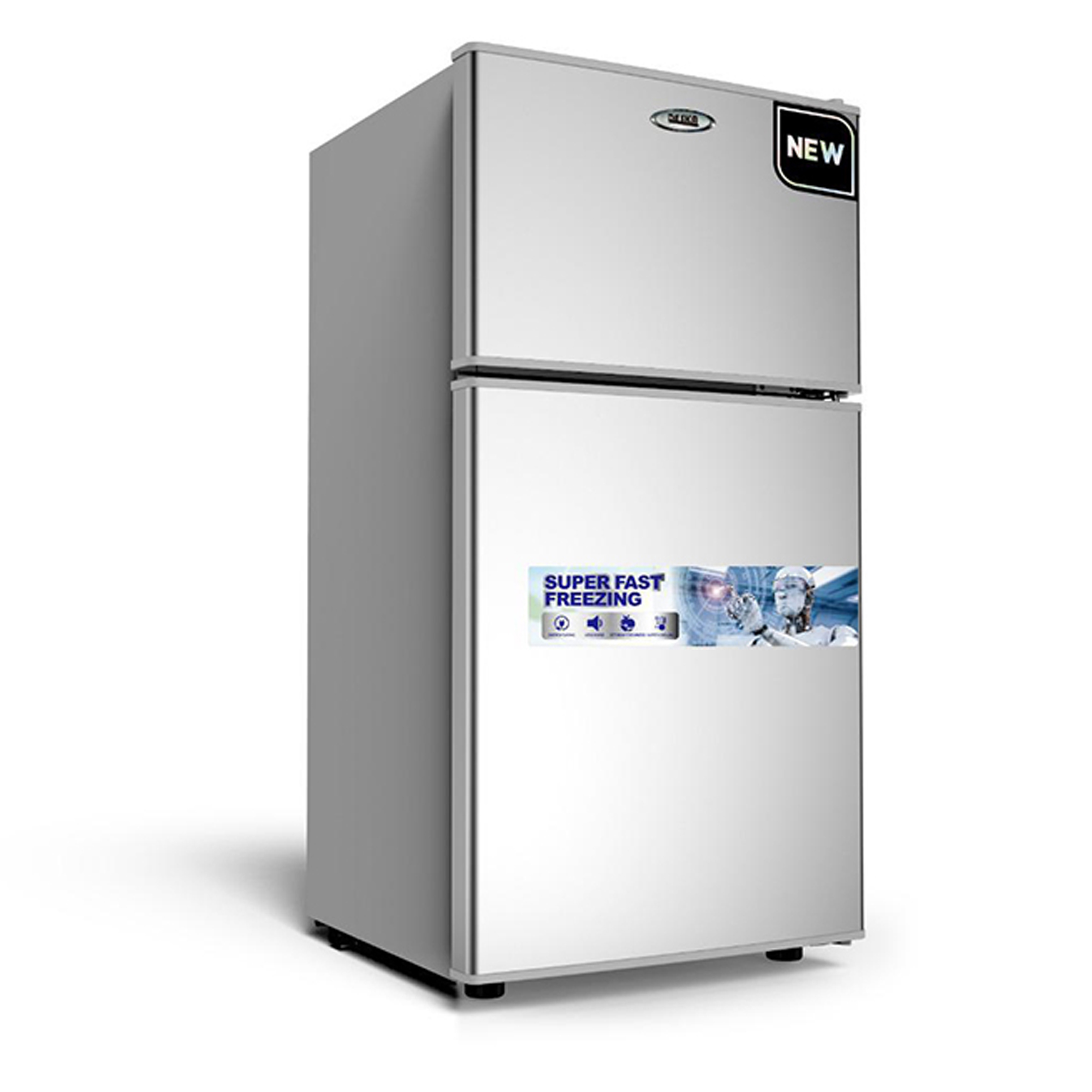 Deska Réfrigérateur Bar 2 portes SILVER 