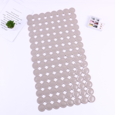 Lot De 4 Tapis Gitans/romains Lavables Antidérapants - Couleur Beige - Neufs