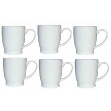 Lot de 6 Mugs tasses petit déjeuner