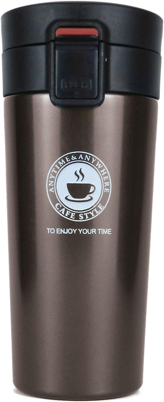 Thermos-Mug Isotherme -Acier Inoxydable - Boisson chaude et froide 