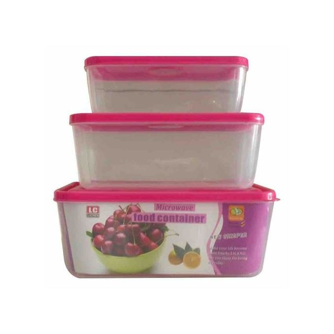 Food contenair 3pcs